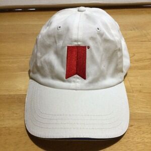 MICHELOB ULTRA Beer White Baseball Cap Hat Snapback Mens Size Cotton‎
